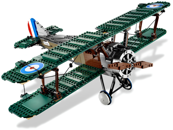 Конструктор LEGO Creator 10226 Британский одноместный истребитель (УЦЕНКА Без коробки)